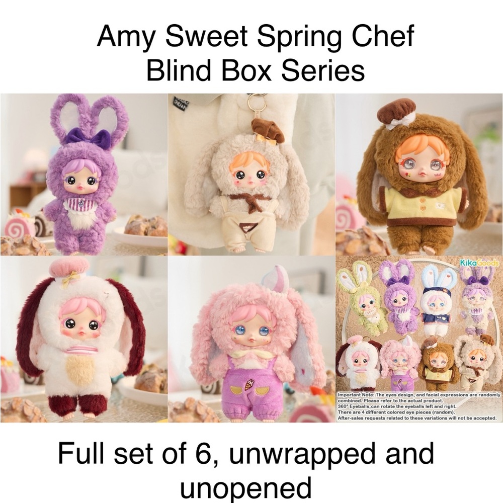 Amy Sweet Spring Chef Blind Box Series Set